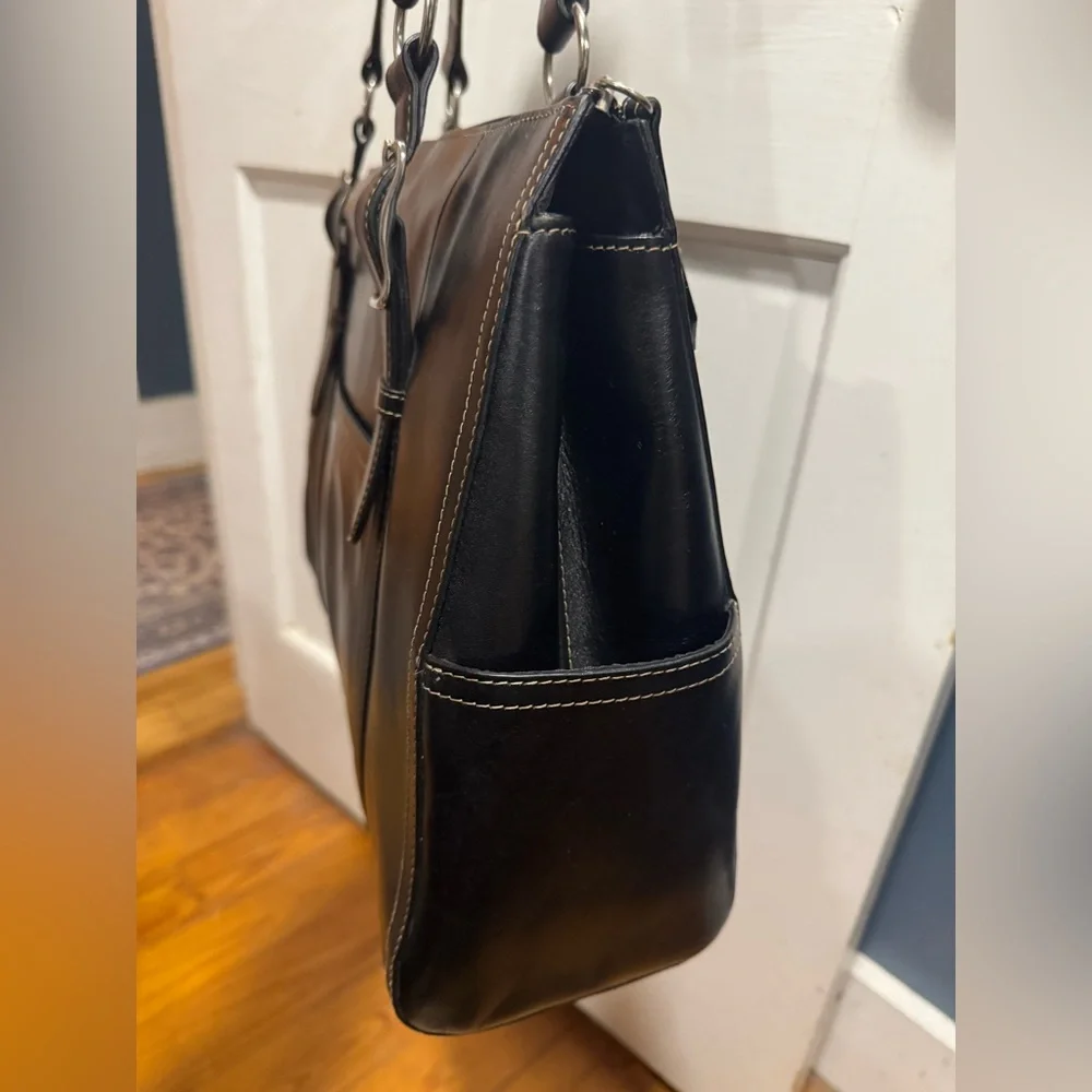Fossil Genuine Leather Laptop/Work Bag